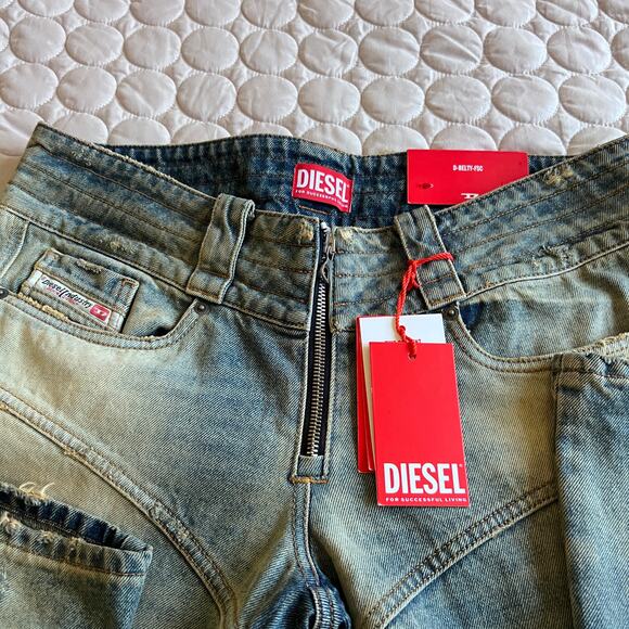 NWT Diesel D-Belty-FSC Denim Trousers – Size 30 Long 32 – MSRP $795 - Picture 15 of 16